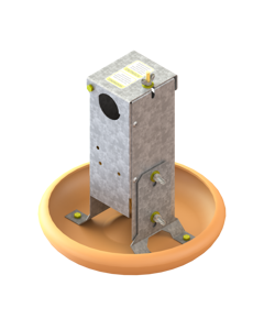 Set of control pan Ø275mm BDBR